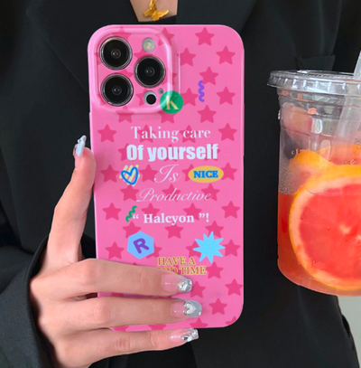 TAKING CARE OF YOURSELF PHONE CASE