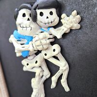 Art Sculpture by RX Strip "SLEEPING TOGETHER (MUSEUM Ed)" - Thumbnail 1