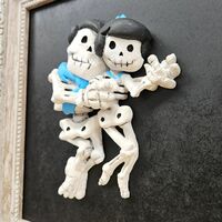 Art Sculpture by RX Strip "SLEEPING TOGETHER (MUSEUM Ed)" - Thumbnail 2