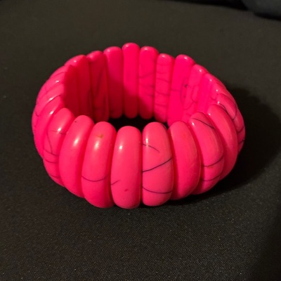 Pink stretch  bracelet - Thumbnail 1