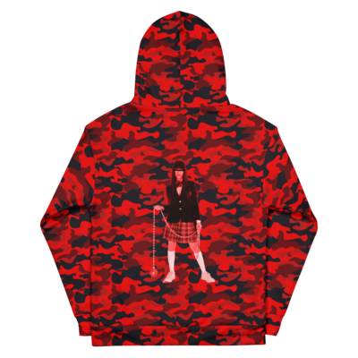 Red camo gogo hoodie