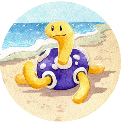Shiny Shuckle Button