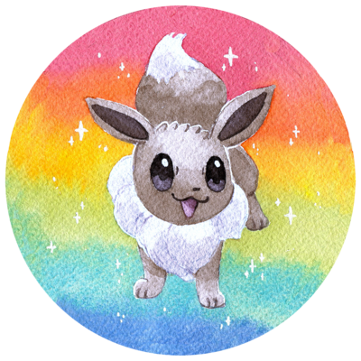 Shiny eevee button
