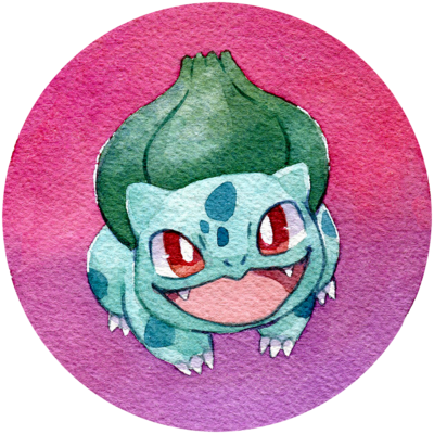 Bulbasaur button