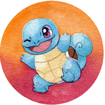 Squirtle button