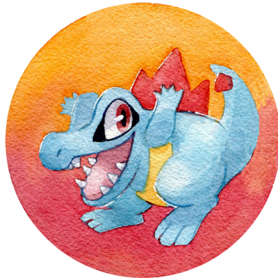 Totodile button
