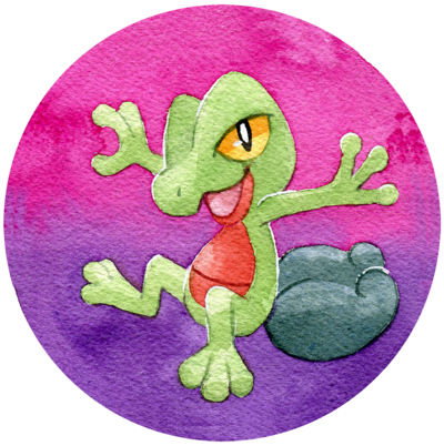 Treecko Button