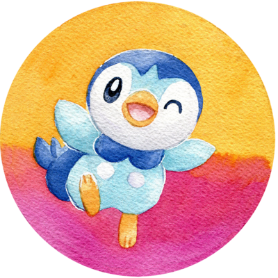 Piplup button