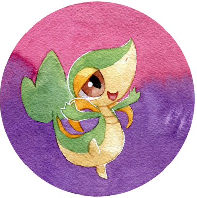 Snivy Button