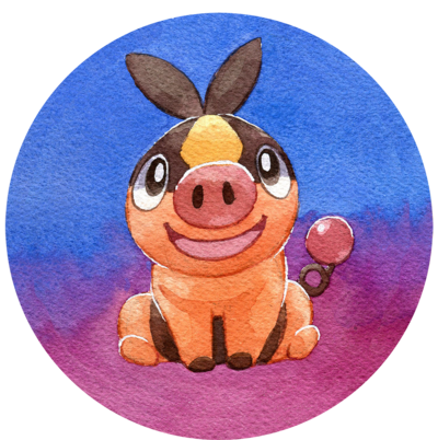 Tepig Button