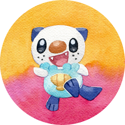 Oshawott button