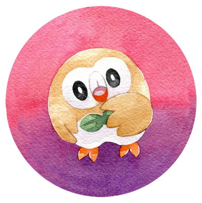 Rowlet Button