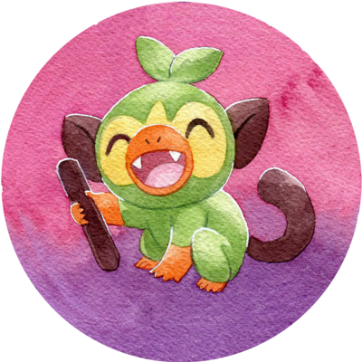 Grookey button