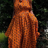 Radiant Rhythm Harem Style Romper - Thumbnail 1