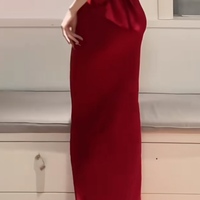 Sexy Backless Womens Dresses Elegant Sleeveless Bodycon Wedding Evening Party Long Dress Female Christmas Prom Dress - Thumbnail 2