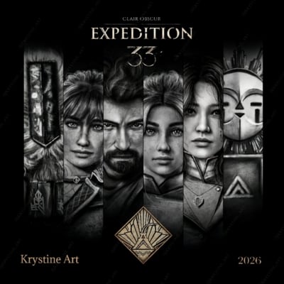Clair obscur : expedition 33 - calendar 2026 