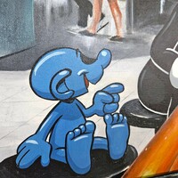Painting by RX Strip “Old friends” - Thumbnail 3