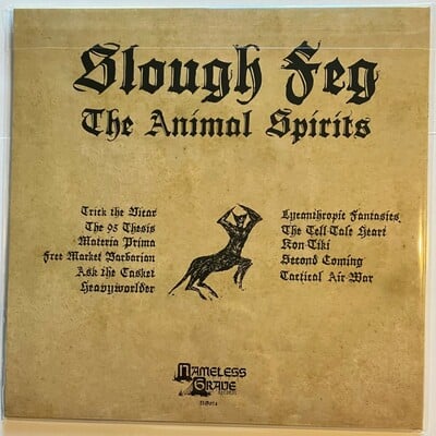 Lord weird slough feg - animal spirits (new remastered reissue limited edition lp from nameless grave) 