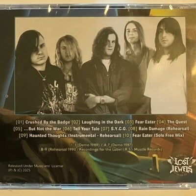 Panic - fear eater: demos 1987 - 1989 (new sealed import cd of florida thrash metal band from lost jewels)