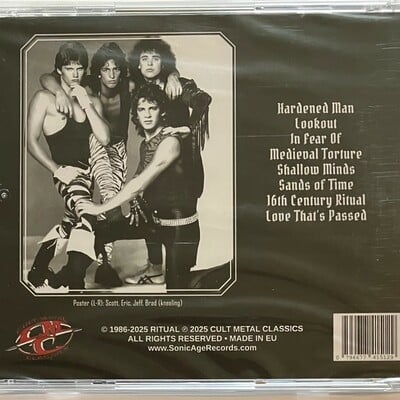 Ritual - awakening (new import cd of `80s tacoma heavy metal band from cult metal classics)