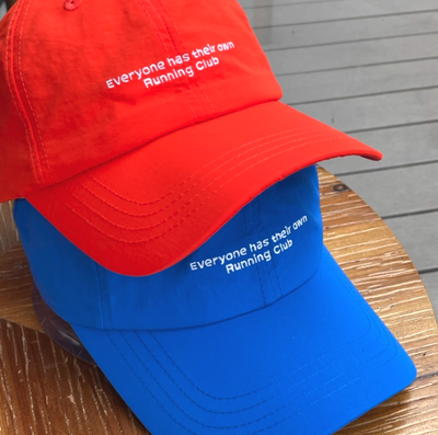 EVERYONE HAS THEIR OWN RUNNING CLUB CAP