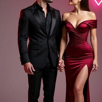 Burgundy wine red mermaid side slit prom dress evening formal gown birthday party dress