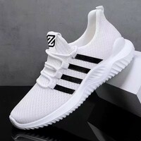 Breathable Men Lightweight Anti-slip Outdoor Men's Sneakers Soft Sports Shoes Walking Tennis Unisex - Thumbnail 3