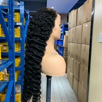 Burmese Curly 5x5 Lace Front Wig – 100% Human Hair, Transparent Lace, Natural Look & Soft Texture - Thumbnail 1