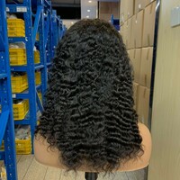 Burmese Curly 5x5 Lace Front Wig – 100% Human Hair, Transparent Lace, Natural Look & Soft Texture - Thumbnail 3
