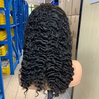 Burmese Curly 5x5 Lace Front Wig – 100% Human Hair, Transparent Lace, Natural Look & Soft Texture - Thumbnail 5