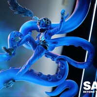 ArTToy by Sank Toys "Sank-Beyond the Boundary-Infinite Silence-Blues" - Thumbnail 5