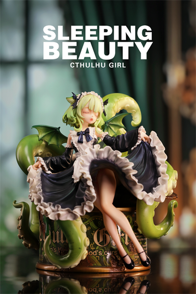 Bishoujo ArTToy by Weartdoing "Sleeping Beauty-Cthulhu Girl-Abyss Bloom"