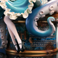 Bishoujo ArTToy by Weartdoing "Sleeping Beauty-Cthulhu Girl-Phantom Blue" - Thumbnail 7