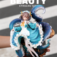 Bishoujo ArTToy by Weartdoing "Sleeping Beauty-Cthulhu Girl-Phantom Blue" - Thumbnail 8