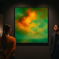 Celestial Rapture Abstract Art Print - Thumbnail 1