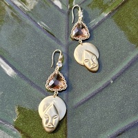Champagne Billie Earrings  - Thumbnail 2