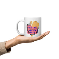 Epstein Files Release Coffee White glossy mug - Thumbnail 8