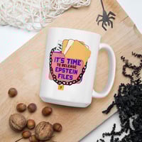 Epstein Files Release Coffee White glossy mug - Thumbnail 9