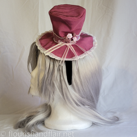 Pink Fancy Mini Top Hat - Thumbnail 1