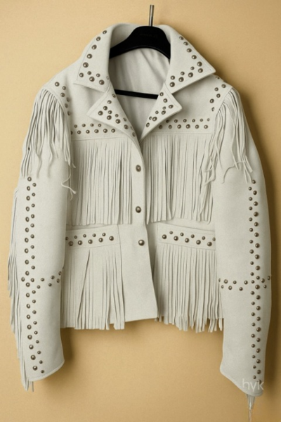 Crafted Leather New Men's Motorcycle Genuine White Suede Leather Bomber Slim fit Biker jacket 