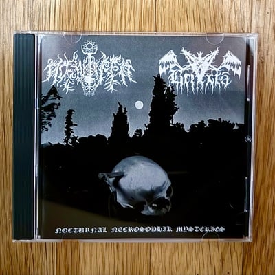 Noxulifer / brixxta 'nocturnal necrosophik mysteries' cd  - Thumbnail 3