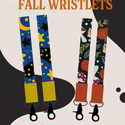 Fall wristlets