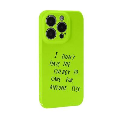 Free shipping-"i don't have the energy to care for anyone elsephone case