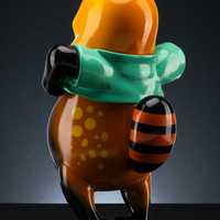 ArTToy by Jee Saya & Hundred Demons "Aka-Panda (Red)" - Thumbnail 3