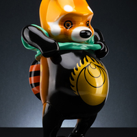 ArTToy by Jee Saya & Hundred Demons "Aka-Panda (Red)" - Thumbnail 5