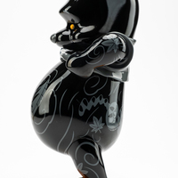 ArTToy by Jee Saya & Hundred Demons "Tatpooh BLK Gallery (41 cm/16 in)" - Thumbnail 2