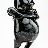 ArTToy by Jee Saya & Hundred Demons "Tatpooh BLK Gallery (41 cm/16 in)" - Thumbnail 7