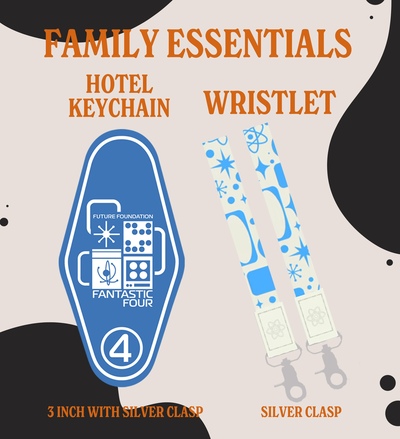 Family Hotel Keychain & Wristlet