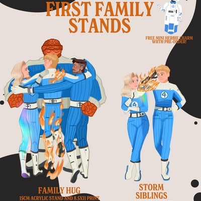 First family stands