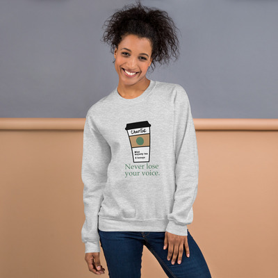Charlie mint majesty tea w 2 honeys sweatshirt